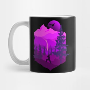 Great samurai of wild forest Mug